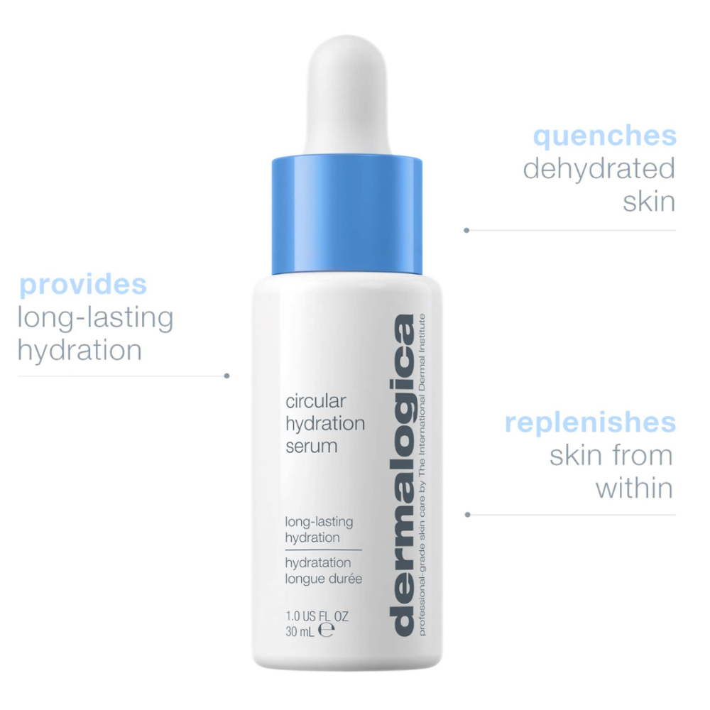 Circular hydration serum